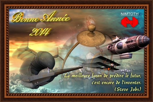 Bonne Ann&eacute;e 2014 par NIMTOTH