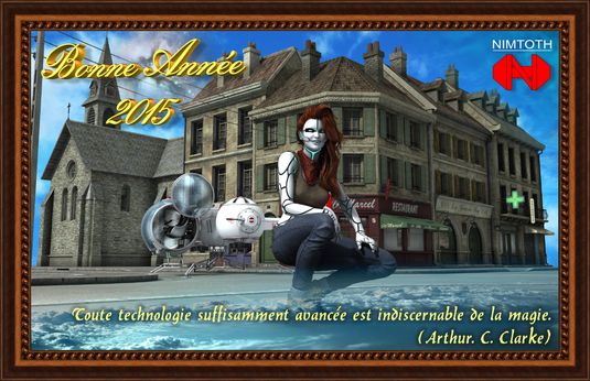 Bonne Ann&eacute;e 2015 par NIMTOTH